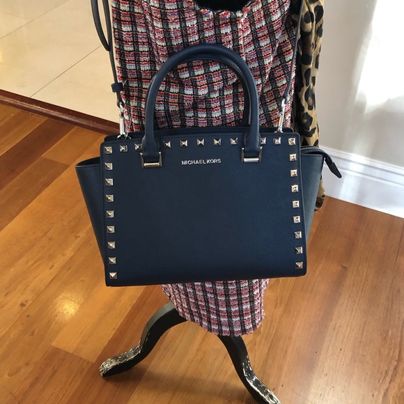 3pcs Michael Kors Selma handbag&wallet&wristlet - Picture 8 of 8